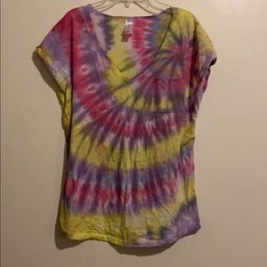 Tie Dye tee size Large